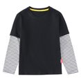 thumbnail image 1 of Esaierr Toddlers Baby Girl Long Sleeve T-Shirt Kids Cotton Patchwork Casual Bottoming Shirt, 1 of 5