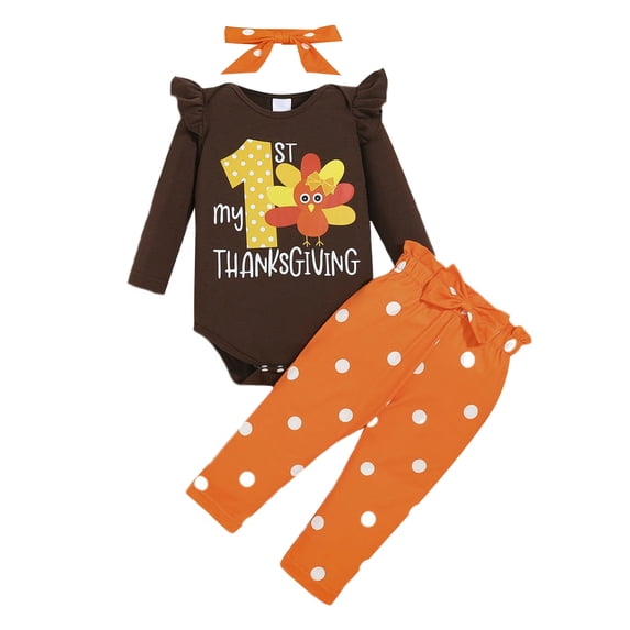 Esaierrr Girls Bodysuits Outfits 2PCS Baby Bodysuits Alphabet Print Casual Set Send Headband 0-18 M Spring Autumn Newborn Onesies Outfits