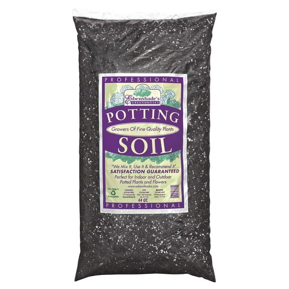 Esbenshade's Professional Lightweight Potting Mix, 44 Quart Bag - Soilless Blend for Indoor/Outdoor Plants - Raised Beds & Containers - Peat Moss, Perlite, Bark, Lime