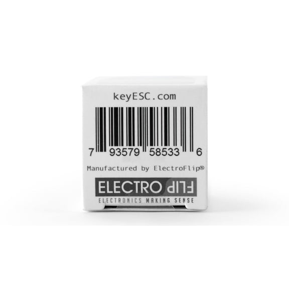 ESC Keyboard Untarnished Edition for Sleek LED Elegance Button