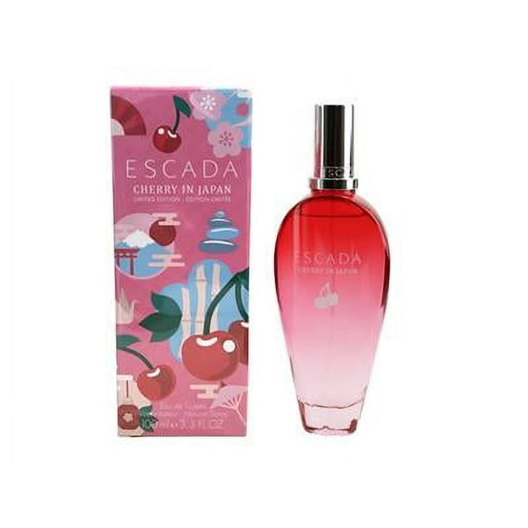 Escada Cherry In Japan Eau De Toilette Spray (Tester) By Escada - 3.3 oz Escada Cherry In Japan Eau De Toilette Spray (Tester) By Escada - 3.3 oz