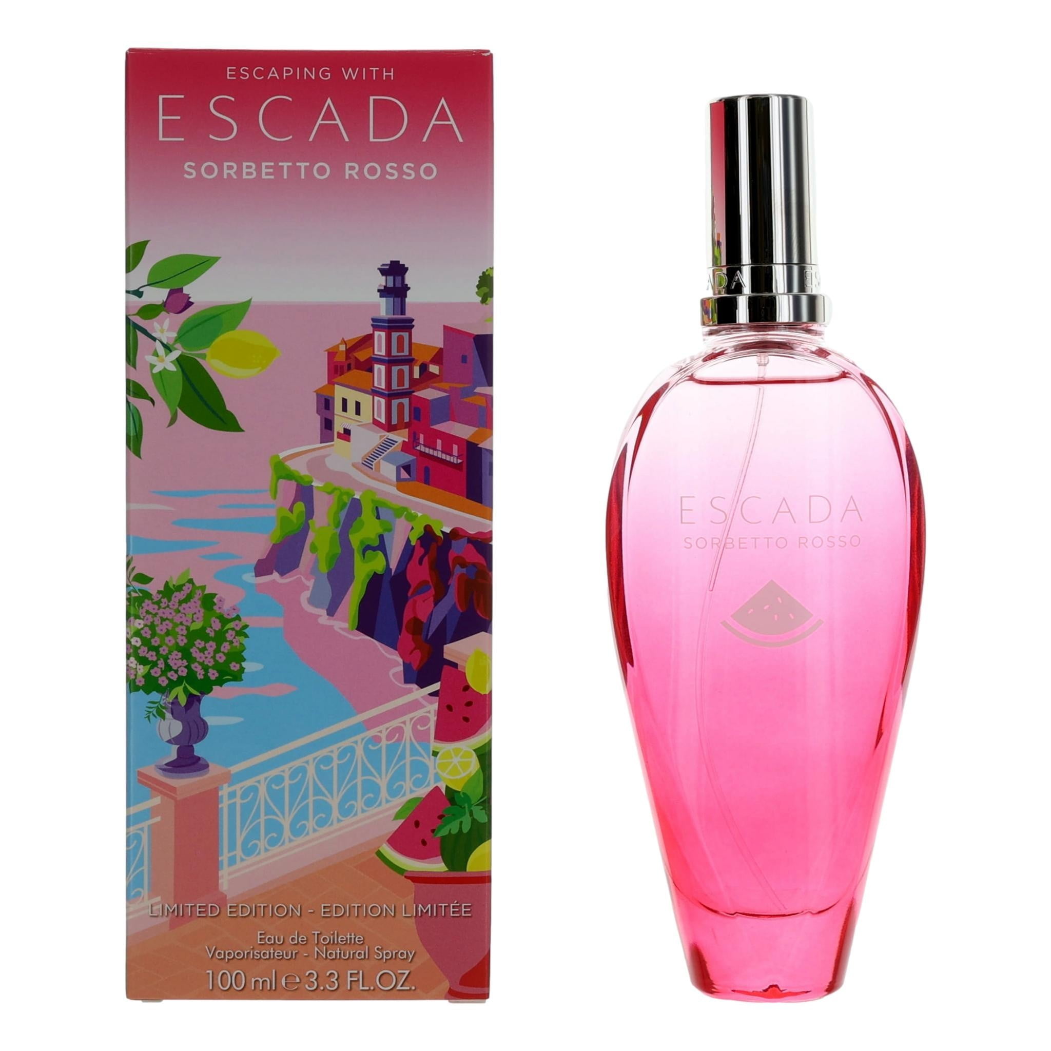 Escada Sorbetto Rosso Eau de Toilette Spray for Women 3.3 OZ