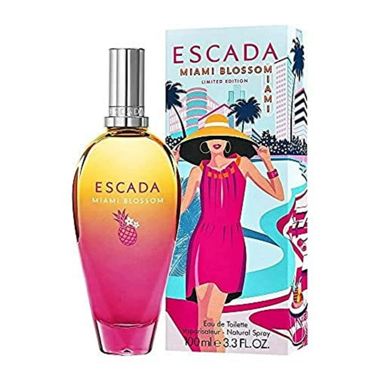 Escada Miami Blossom Perfume, Summer Flower Scent, Eau De Toilette