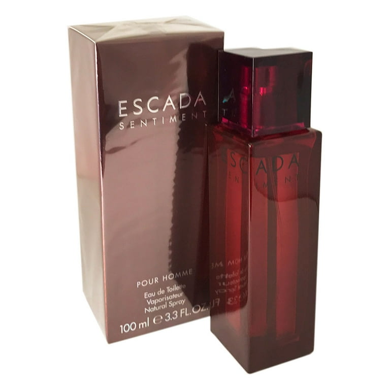 Escada Sentiment Perfume, Eau de Toilette Spray for Men, 3.4 Oz