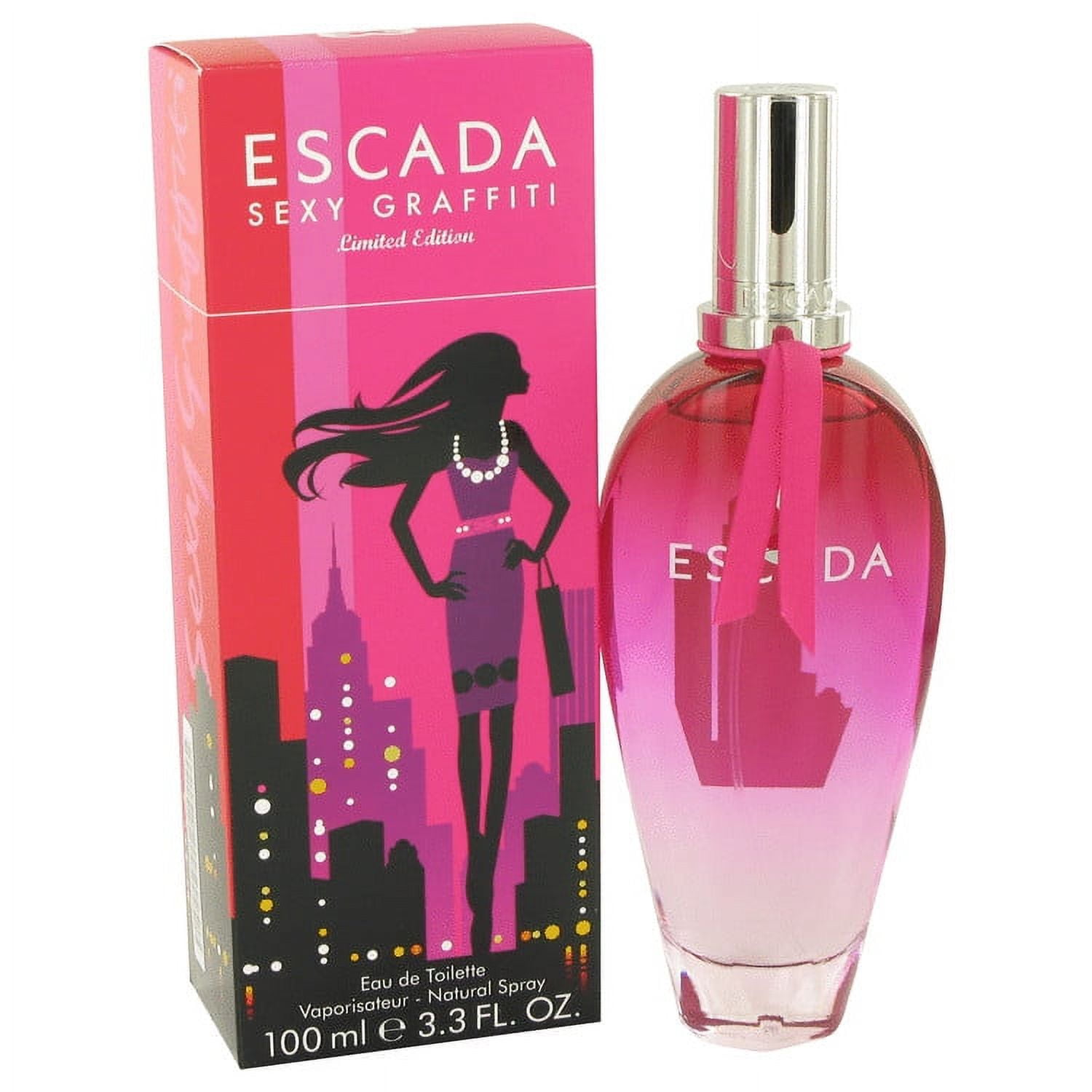 Escada Graffiti Eau De Toilette, Perfume for Women, 3.4 Oz, Fruity