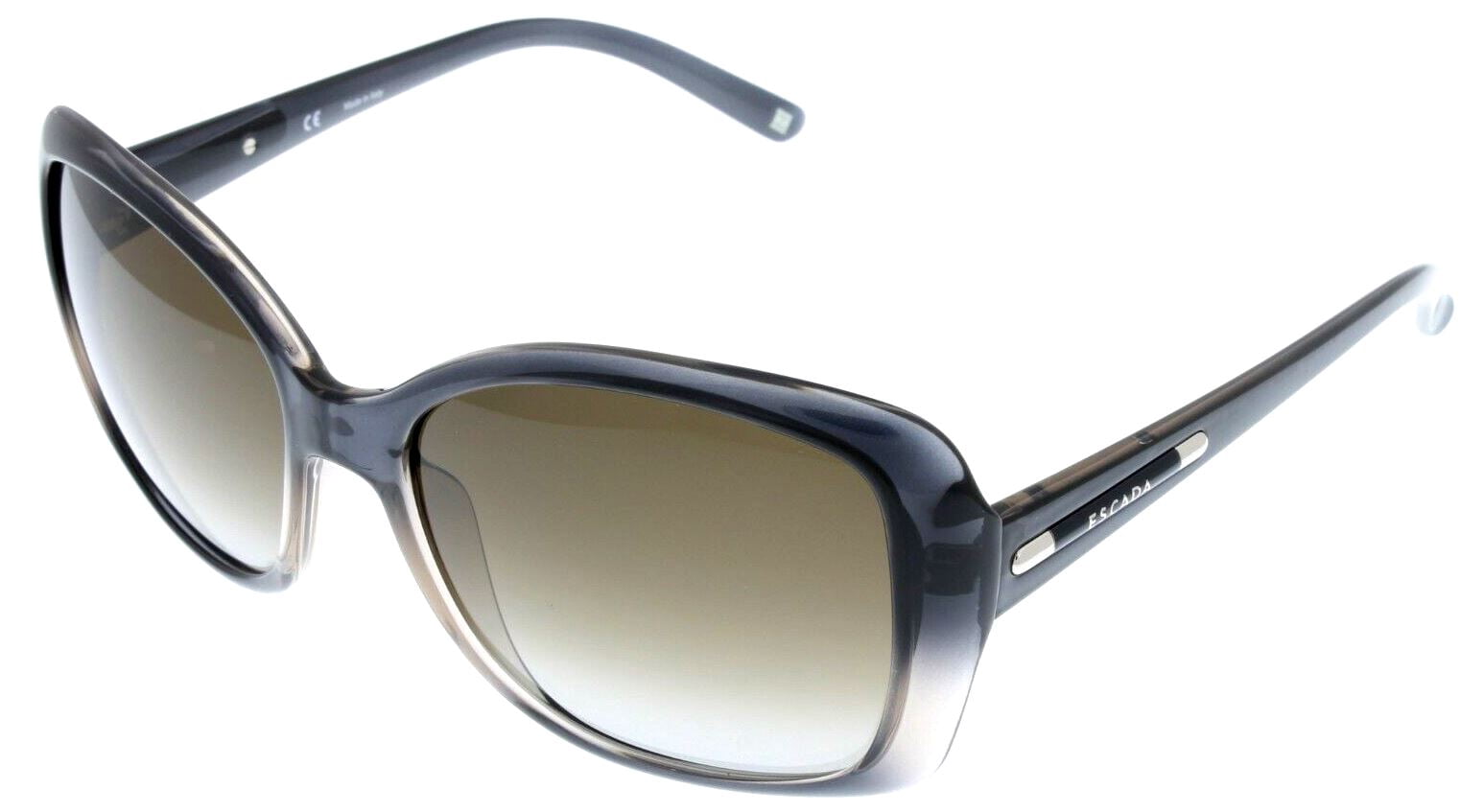 Escada Sport Sunglasses ESCADA E1037 E311 SILVER ROUND SPORTS WRAP METAL SUNGLASSES  main image 2