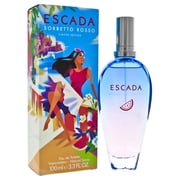 Escada Sorbetto Rosso by Escada Eau De Toilette Spray 3.3 oz