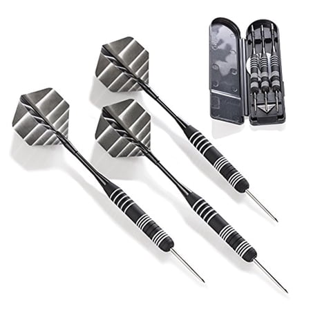Escalade Sports High-Quality Steel Tip Dart Set with Tips & Barrels, 300 Grams