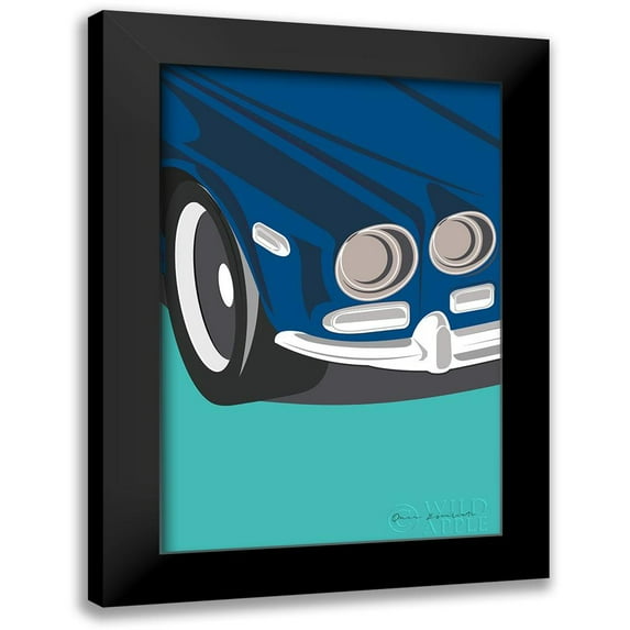 Escalante, Omar 11x14 Black Modern Framed Museum Art Print Titled - Vintage Car I