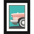 thumbnail image 1 of Escalante, Omar 11x14 Black Ornate Wood Framed with Double Matting Museum Art Print Titled - Vintage Car III, 1 of 4