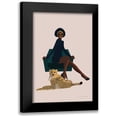 thumbnail image 1 of Escalante, Omar 13x18 Black Modern Framed Museum Art Print Titled - Wild Lounge II, 1 of 5
