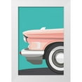 thumbnail image 1 of Escalante, Omar 13x18 White Modern Wood Framed Museum Art Print Titled - Vintage Car III, 1 of 4