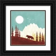 thumbnail image 1 of Escalante, Omar 15x15 Black Ornate Wood Framed with Double Matting Museum Art Print Titled - Great Outdoors IV, 1 of 4