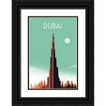 thumbnail image 1 of Escalante, Omar 17x24 Black Ornate Wood Framed with Double Matting Museum Art Print Titled - Dubai, 1 of 4