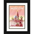 thumbnail image 1 of Escalante, Omar 23x32 Black Ornate Wood Framed with Double Matting Museum Art Print Titled - Moscow, 1 of 4