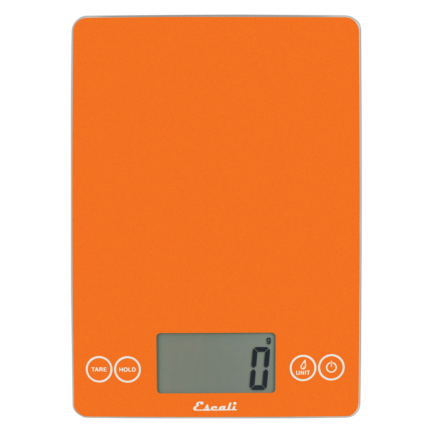 Escali 157OS Arti Glass Digital Kitchen Scale (Orange Sol)