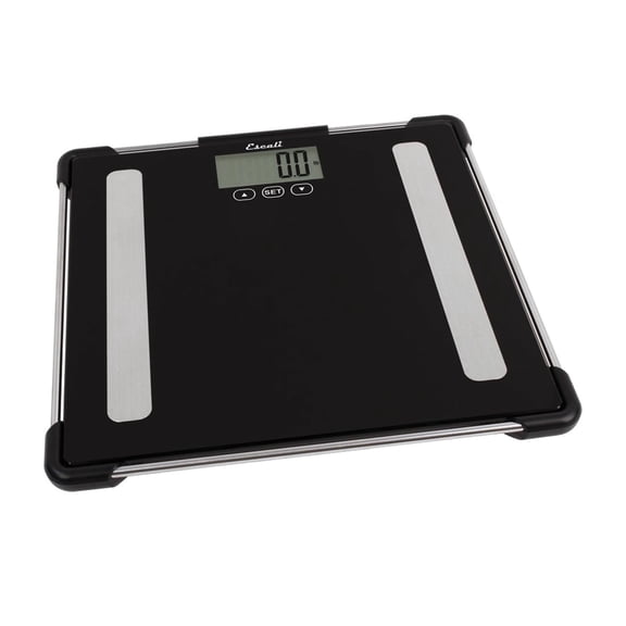 Escali Complete Health Body Composition Scale with Bioelectrical Impedance Analysis Technology, Measures Body Fat Percentage, Body Water, Lean Muscle and Total Bone Mass