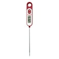thumbnail image 1 of Escali DH9-R Digital 5.6-In. Stainless Steel Long-Stem Plastic Food Thermometer (Red), 1 of 6