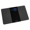 thumbnail image 1 of Escali EW180 Extra Wide Platform Bathroom Body Scale, LCD Digital Display, 400lb Capacity, Black, 1 of 7