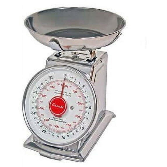 Escali SCDLB2 Pro MZR 2 Pound Dial Scale with Stainless Bowl