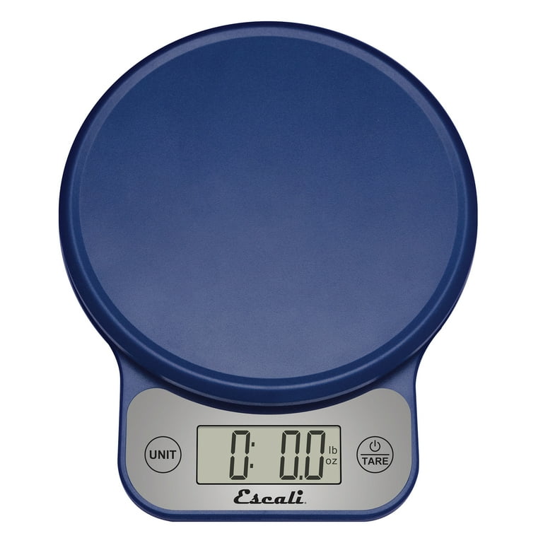 Escali Telero Digital Kitchen Scale - 13.2 lb. Capacity - Blue
