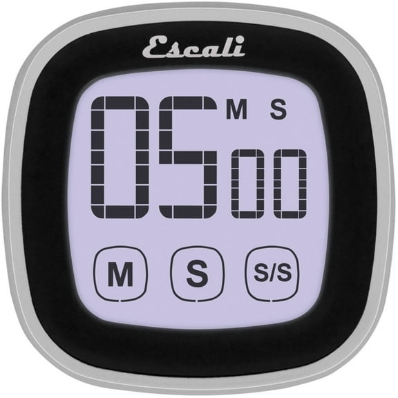 Escali® Touch Screen 1.65 Hour Digital Timer, Black