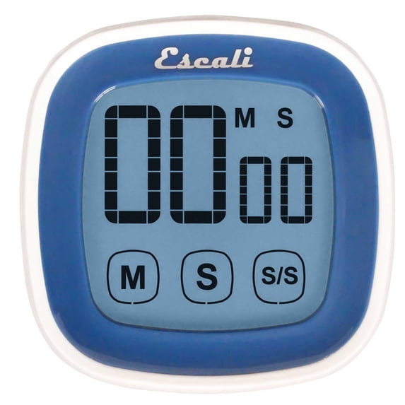 Escali Touch Screen Digital Timer - Blue