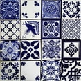 thumbnail image 1 of Escalona Mexican Tile Set Backsplash Mural, 1 of 1