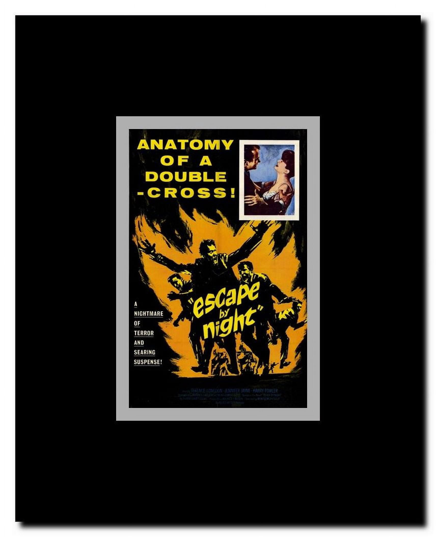 Escape By Night Framed Movie Poster