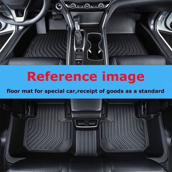 Escape Floor Mats Liners Compatible with 2015 2016--2019 Ford EscapeAll Weather Protection Waterproof Durable Anti-Slip Odorless Custom-fit TPO Floor Liner Carpet Front Rear Row Set
