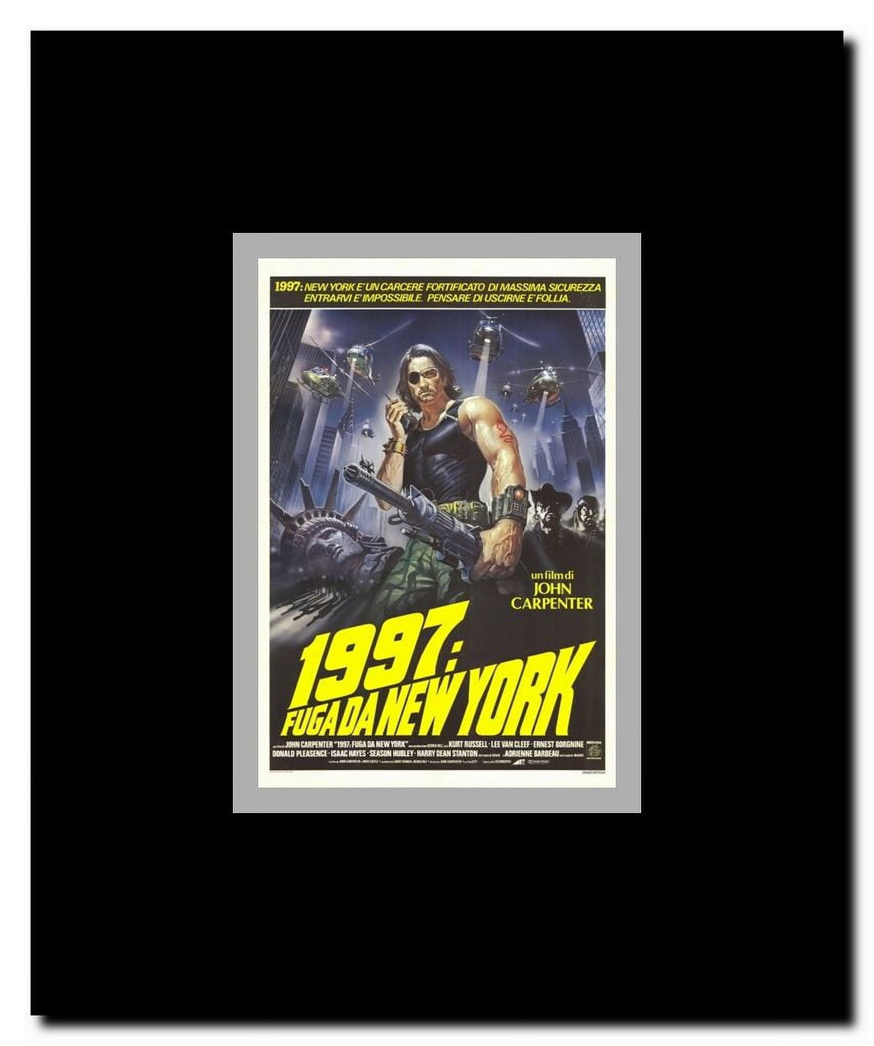 Escape From New York Framed Movie Poster