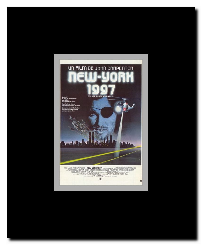 Escape From New York Framed Movie Poster