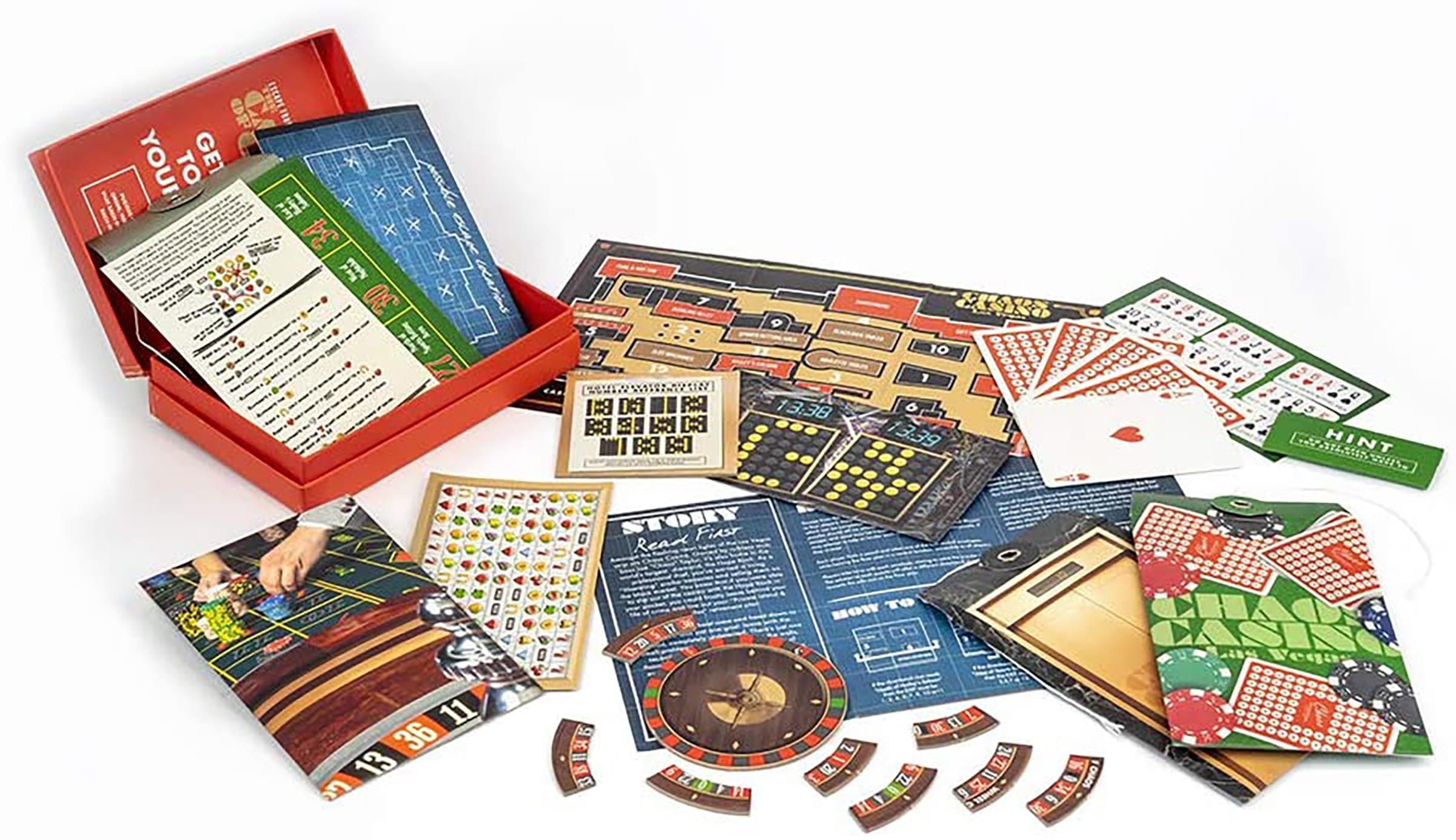 Professor Puzzle Escape From The Casino of Chaos, Escape Room Game