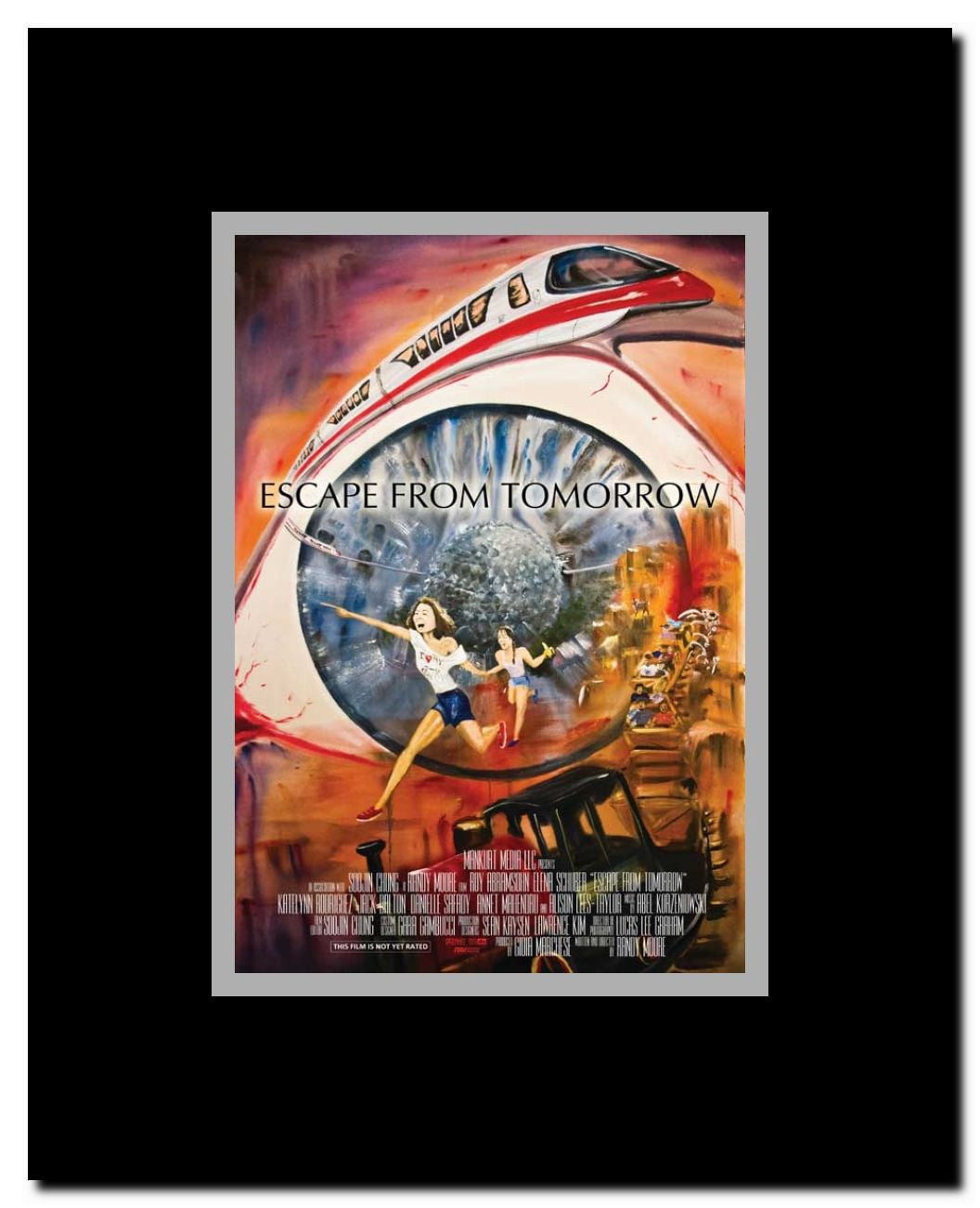 Escape From Tomorrow Framed Movie Poster