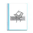 thumbnail image 1 of Escape Human Pets Art Deco  Fashion Book Sheet Protectors Portfolio Binder Folder, 1 of 3