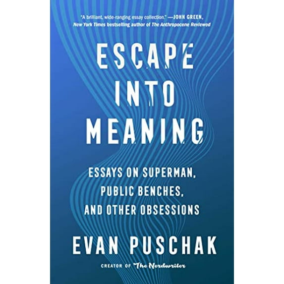 Pre-Owned Escape Into Meaning: Essays on Superman, Public Benches, and Other Obsessions (Hardcover) 198216395X 9781982163952