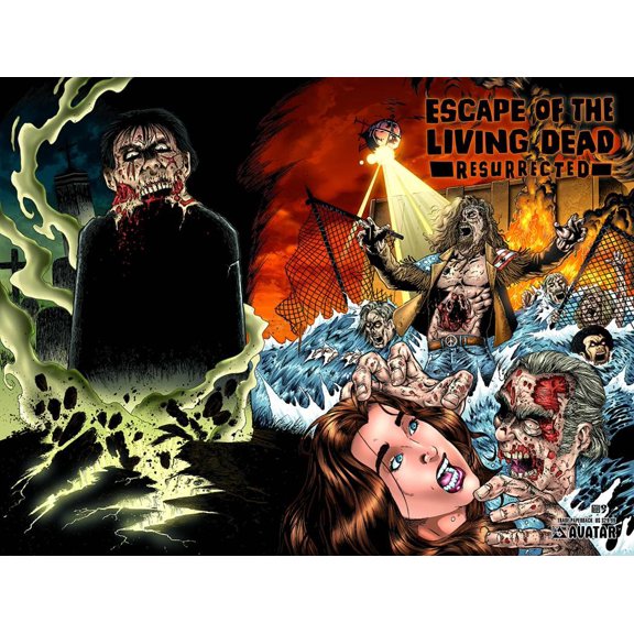 Escape O/t Living Dead Resurrected Tp (mr) Avatar Press Inc Comic Book