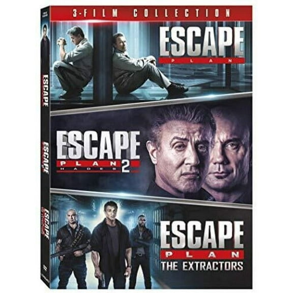 Escape Plan 1-3 (DVD) Lionsgate