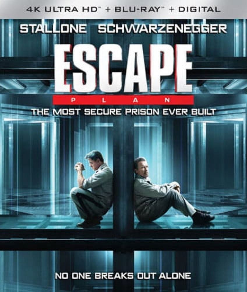 LIONSGATE HOME ENTERTAINMENT Escape Plan (4K Ultra HD + Blu-ray)