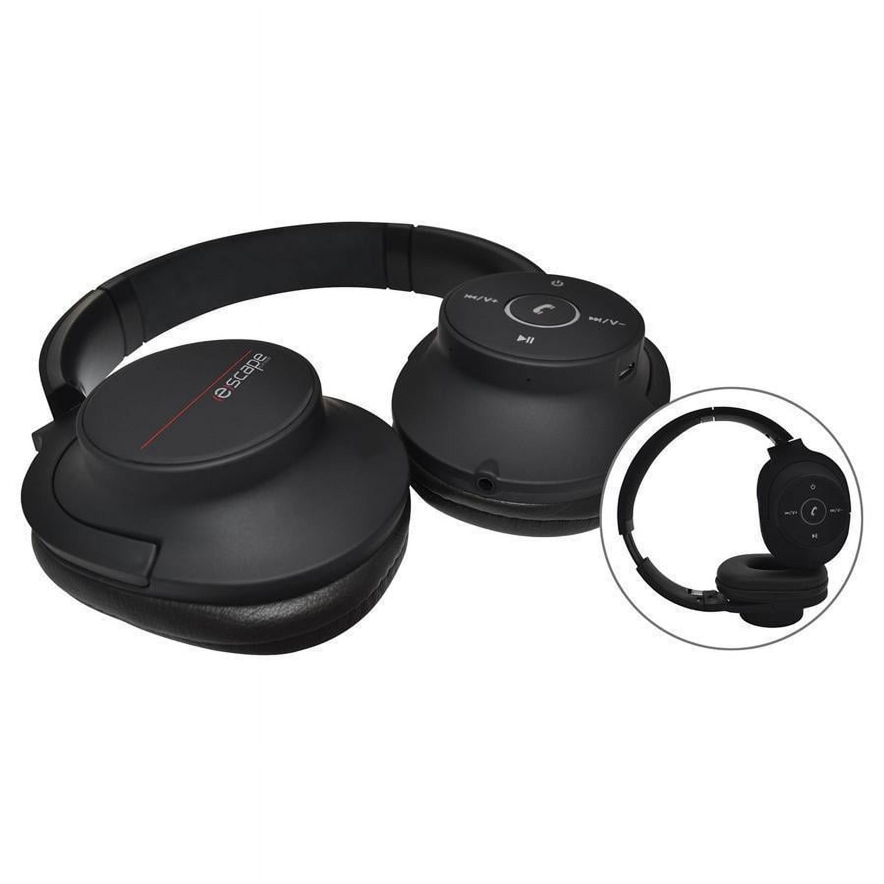 Escape Platinum BT S16 Bluetooth Headset With Microphone Black