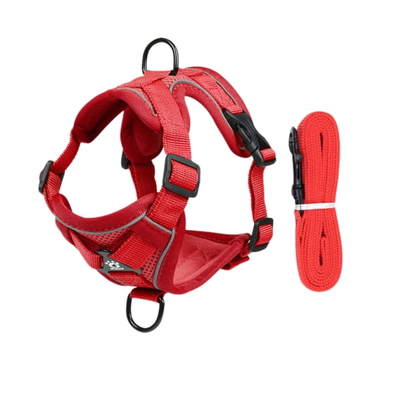 Escape-Proof Adjustable Soft Mesh Cat Harness Summer Pet Vest with Chest Cover and Leg Guards for Secure Indoor Use