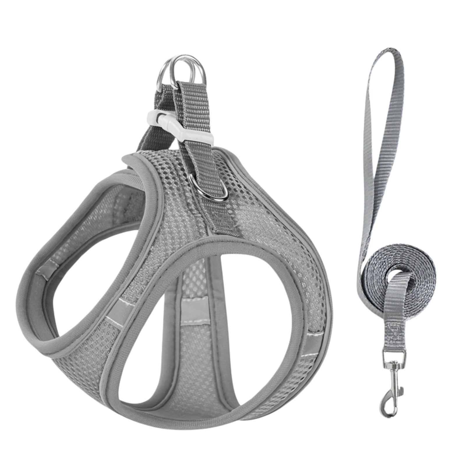 Tactical Cat Harness & Leash Set - Escape Proof Vest For Large Cats, Adjustable Mesh With Control Handle
