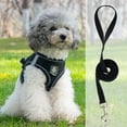 thumbnail image 1 of Escape-Proof Dog Harness and Leash Set | X-Shape Security Design with Adjustable Mesh | Reflective Strips for Night Safety | 60-Inch Leash Included, 1 of 9
