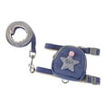 thumbnail image 1 of Escape Proof Pet Harness and Leash Set with Star Design for Dogs Cats Adjustable Shoulder Strap, 1 of 5