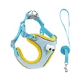 thumbnail image 1 of Escape-Proof Pet Vest Harness and Leash Set, Adjustable Breathable Mesh Chest Strap for Small Dogs and Cats, 1 of 3