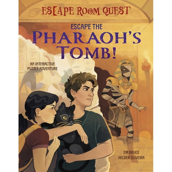 Escape Room Quest: Escape the Pharaoh's Tomb!, (Hardcover)