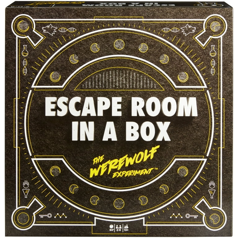 ThinkFun Escape Room in a Box: Werewolf Experiment - Escape room game kits