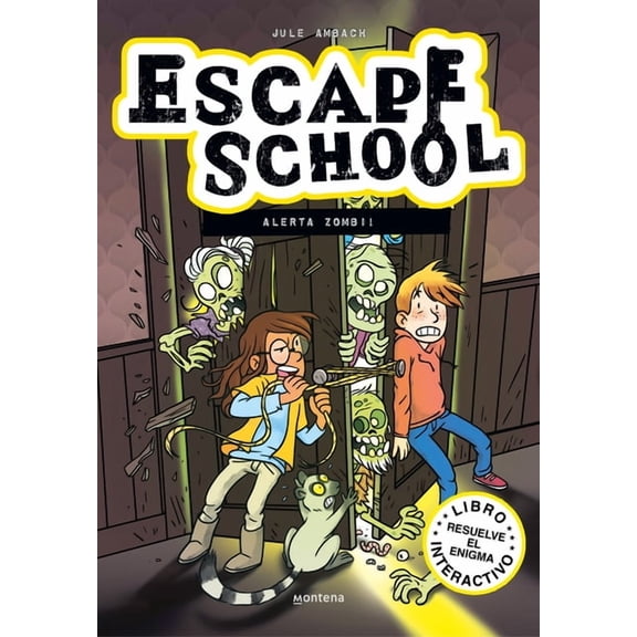 Escape School Alerta Zombi! / Beware of Zombies!, (Hardcover)