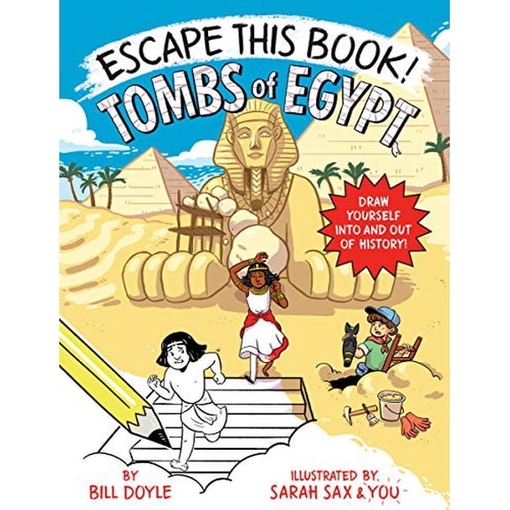 Pre-Owned Escape This Book! Tombs of Egypt (Paperback) 0525644237 9780525644231
