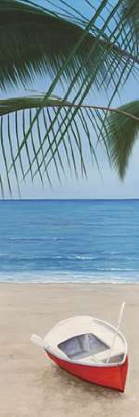 Escape To Paradise I Canvas Art - Diane Romanello (12 x 36)